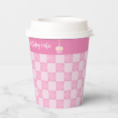 第1バースデーカップケーキ紙カップ 紙コップ (裏面)