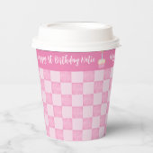 第1バースデーカップケーキ紙カップ 紙コップ (正面)