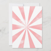 第1バースデーサーカス招待状 招待状 (裏面)