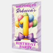 第1バースデーバルーンテーマ アクリルサイン (傾斜)