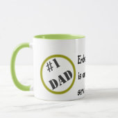 第1パパのマグ マグカップ (左)