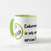 第1パパのマグ マグカップ (正面左)