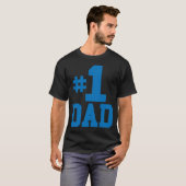 第1パパの人のTシャツ Tシャツ (正面フル)