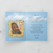 第1パーソナライズされた誕生日キリン誕生日カード カード (内部)