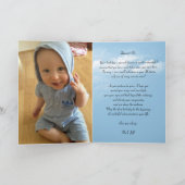 第1パーソナライズされた誕生日キリン誕生日カード カード (内部)