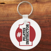 第1ピラティスインストラクター キーホルダー (正面)