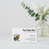 第1ブラッドリー- Cavの獣医 名刺 (スタンド正面)