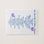 第1ベビーを期待している娘 ジグソーパズル (横)