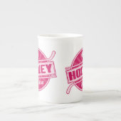 第1ホッケーばあちゃん ボーンチャイナマグカップ (正面)