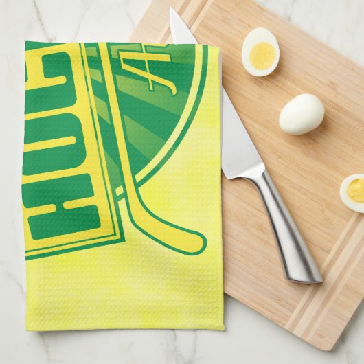 第1ホッケーオウスターティータオル キッチンタオル (四つ折り)