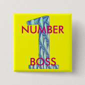 第1ボスPin 缶バッジ (正面)