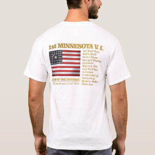 第1ミネソタの有志の歩兵(BH) Tシャツ