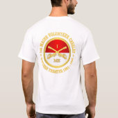 第1メイン騎兵 Tシャツ (裏面)