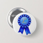 第1リボンボタンを置いて下さい 缶バッジ (正面&裏面)