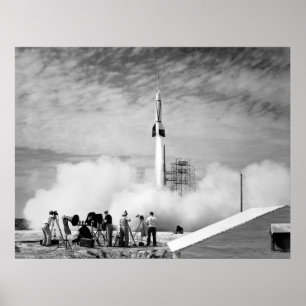 第1ロケット打ち上げ、ケープカナベラル、バンパー2 ポスター