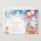 第1不気味ブデイ誕生日招待状 招待状 (裏面)