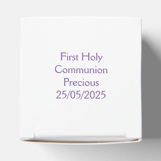 第1世パーソナライズされた交日女子お願い箱 フェイバーボックス (上部)