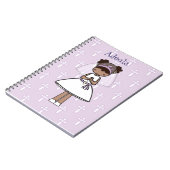 第1世パーソナライズされた代日手帳 ノートブック (左側)