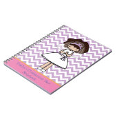 第1世パーソナライズされた代日手帳 ノートブック (左側)