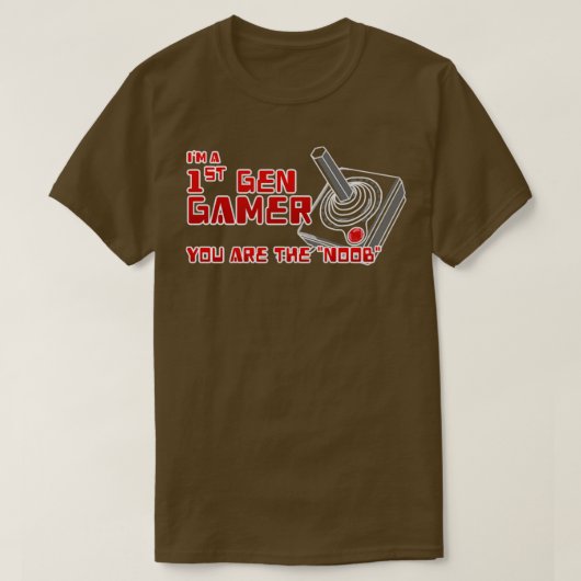 第1世代ゲーマーユヌオブ Tシャツ (デザイン正面)