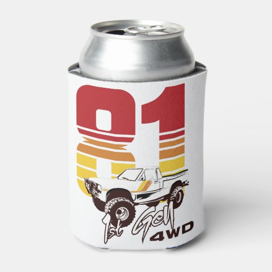 第1世代1981トヨタ4WDトラック 缶クーラー (缶正面)