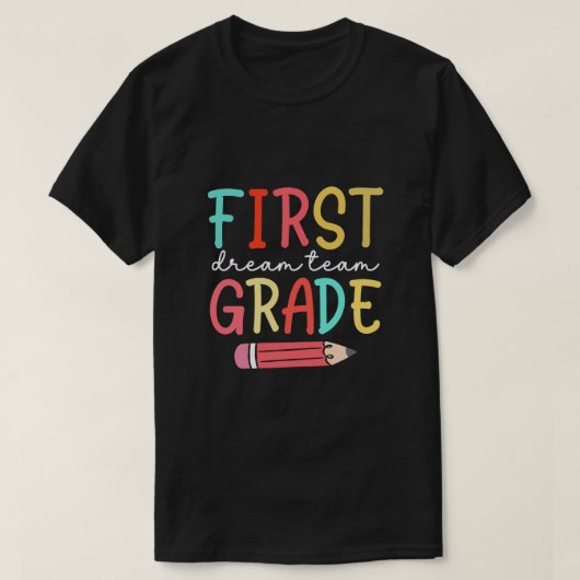第1位のドリームチーム成績 Tシャツ (デザイン正面)