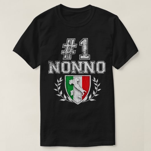 第1位のノンノ・ジイタリアンャニ  Tシャツ (デザイン正面)