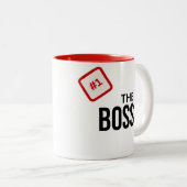 第1位ボスギフト ツートーンマグカップ (正面右)