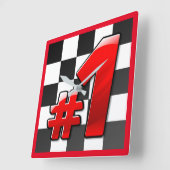 第1位 スクエア壁時計 (傾斜)