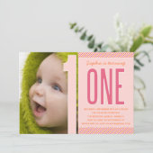 第1位|第1誕生日招待状 招待状 (スタンド正面)