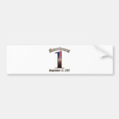 第1修正 バンパーステッカー (正面)