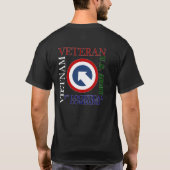 第1兵站部のベトナムの獣医 Tシャツ (裏面)