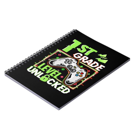 第1勾配レベルのロック解除 ノートブック (左側)