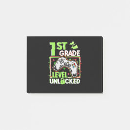 第1勾配レベルのロック解除 ポストイット