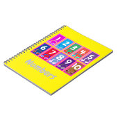 第1号から第10号までの初期数学ノート ノートブック (左側)