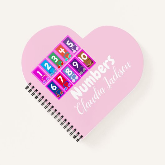 第1号から第10号までの初期数学先生手帳 ノートブック (正面)