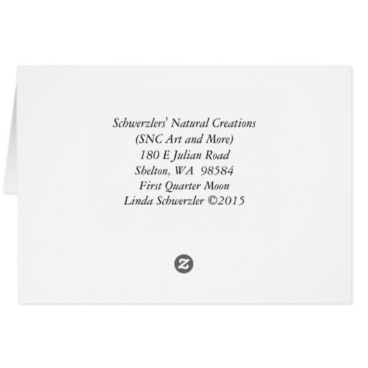 第1四半期の月 (裏面横)