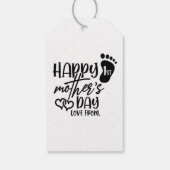 第1回おめでとうございます ギフトタグ (裏面)