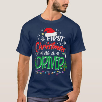 第1回おもしろいクリスマスGiの初めてのクリスマス Tシャツ