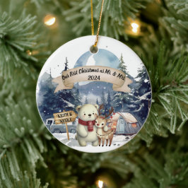 第1回かわいいクリスマス新婚キープサケオーナメント セラミックオーナメント