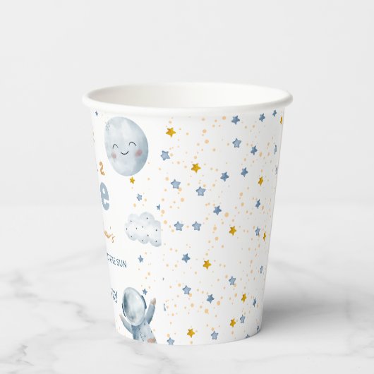 第1回のまわりに日第1回紙杯 紙コップ (裏面)