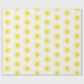 第1回のまわりに日誕生日会ギフト ラッピングペーパー (フラット)