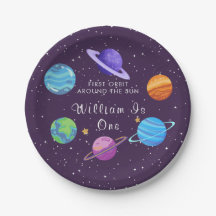 第1回のまわりに転日第1誕生日プレート