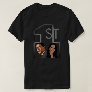 第1回アフリカ系アメリカ人プリスとバイスプレスTシャツ Tシャツ