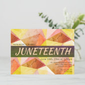 第1回オレンジ黄色の抽象芸術の自由 招待状 (スタンド正面)