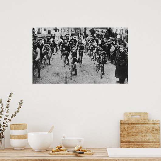 第1回カタルーニャ一周自転車競技大会 ポスター (キッチン)