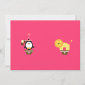 第1回ガーリー誕生日サーカス招待状 招待状 (裏面)