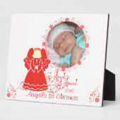 第1回クリスマスエンジェル写真賞 フォトプラーク (側面)