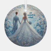 第1回クリスマスオーナメントカスタム ガラスオーナメント (裏面)