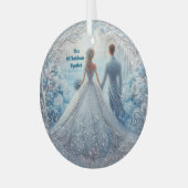第1回クリスマスオーナメントカスタム ガラスオーナメント (正面左)